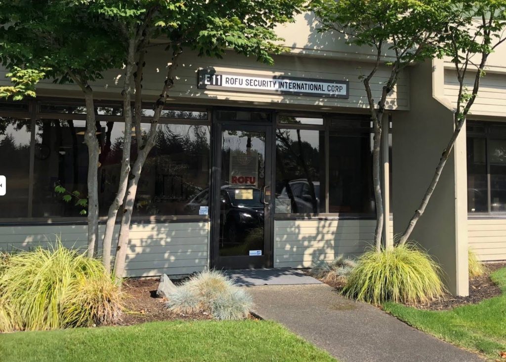 ROFU Security International office, Kent WA